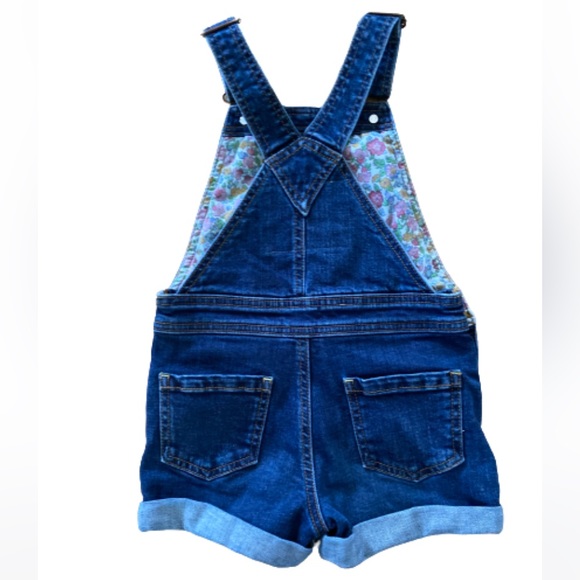 Boden Rainbow Embroidered Shortalls - 4/5 - Picture 6 of 7